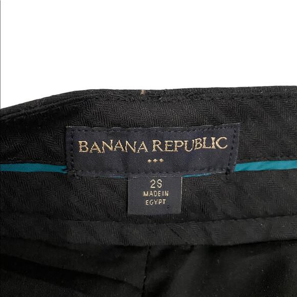 Banana Republic Factory Size 2 Short Charcoal Gray Wool Blend Dress Pants - Picture 13 of 13